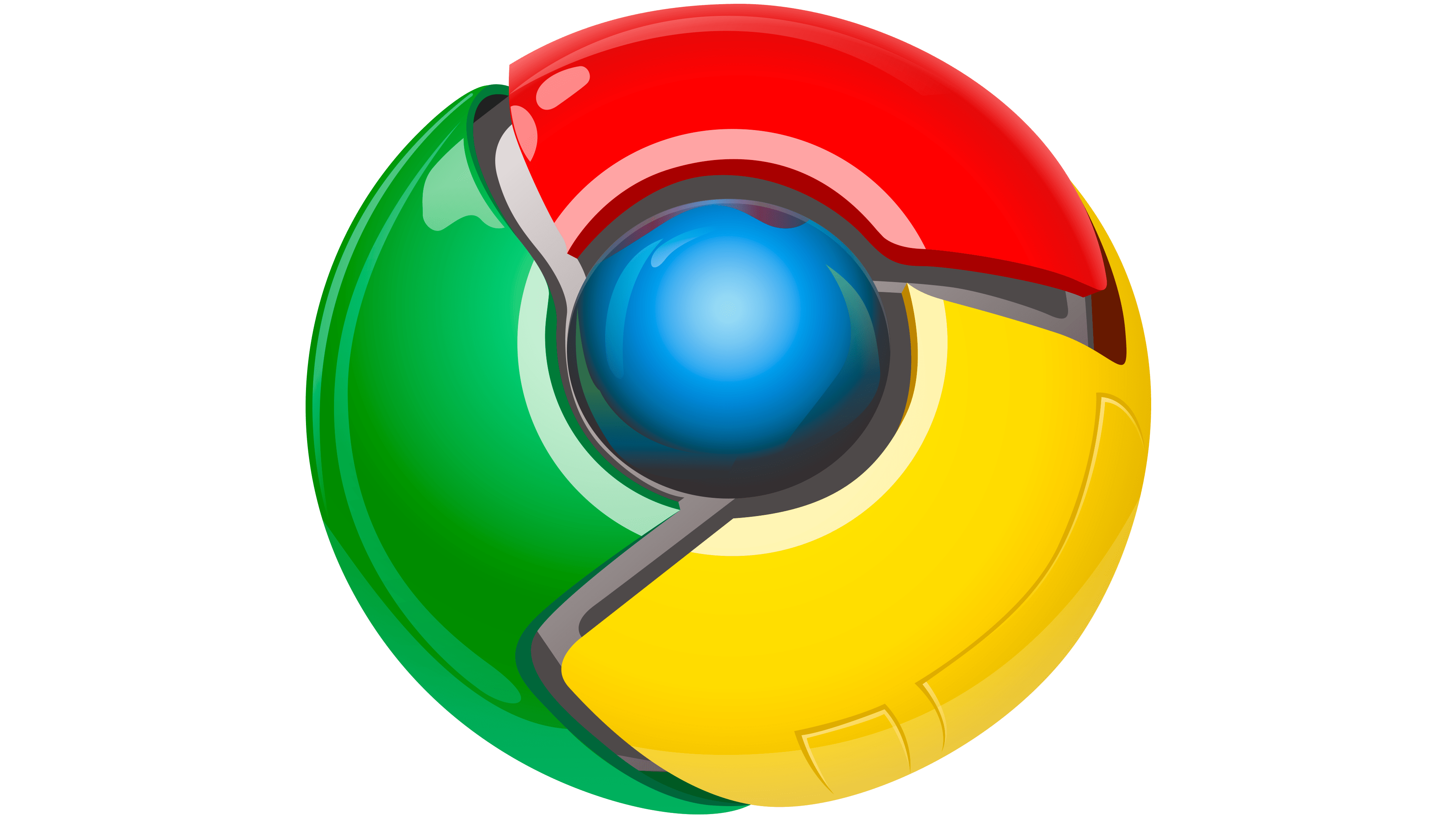 the original Google Chrome logo